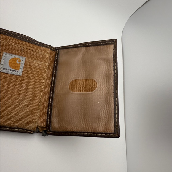 Carhartt Brown Canvas Key & Card Holder – Rugged Everyday Wallet - Picture 4 of 9